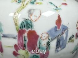Superb Antique c1760 Chinese Qianlong Export Famille Rose Teapot (No Cover)