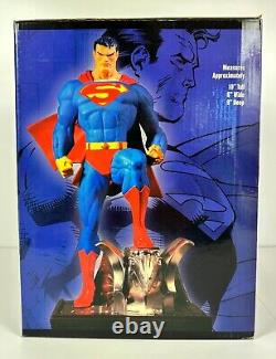 Superman DC Direct Hand Painted Porcelain Statue By Tim Bruckner 334/6500