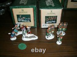 Twelve Days Of Dickens Village Heritage Collection 1-12 Drummers Dept 56