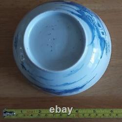 Two Chinese Qianlong 18th Century Porcelain Blue & White Bowls Super Condition