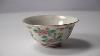 Vintage Antique Chinese Hand Painted Flower Porcelain Bowl