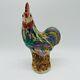 Vintage Chinese Rooster Decorative Hand Painted Porcelain