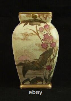 Vintage Doulton Burslem Slaters Hand Painted Vase Made In England