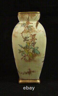 Vintage Doulton Burslem Slaters Hand Painted Vase Made In England