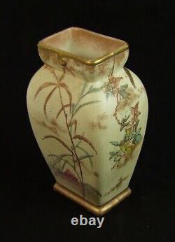 Vintage Doulton Burslem Slaters Hand Painted Vase Made In England