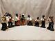 Vintage Hand Painted Porcelain Jazz Figurines New Orleans Preservation Hall