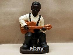 Vintage Hand Painted Porcelain Jazz Figurines New Orleans Preservation Hall