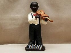 Vintage Hand Painted Porcelain Jazz Figurines New Orleans Preservation Hall