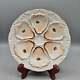 Vintage Hand Painted Porcelain Oyster Plate Natural Colors (3 Available)