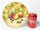 Vintage Hand Painted Signed D. M. Fuller Cabinet China Plate Multiple Fruits 8