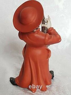 Vintage Italian Capodimonte Rori Hand Painted Porcelain Boys Cardinals Music