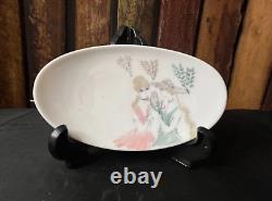 Vintage Rosenthal Hand-Painted Porcelain Jewelry Dish Rendezvous