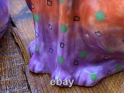 Vintage Vase Ceramic/Porcelain Hand Painted Floppy Dog Vase Studio Designwork