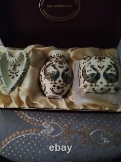 Zsolnay Pecs Hand Painted Porcelain Set